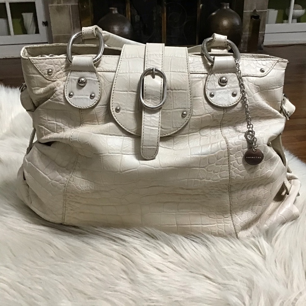 Lamarthe Pebble Embossed Leather Bag